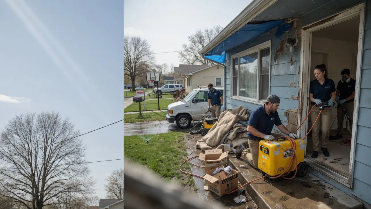 Basement Flood Cleanup in Branchdale, PA near me